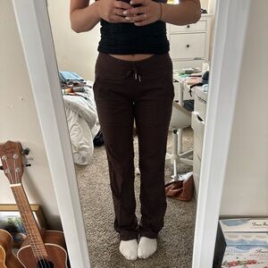 Dark Brown Lululemon Pants